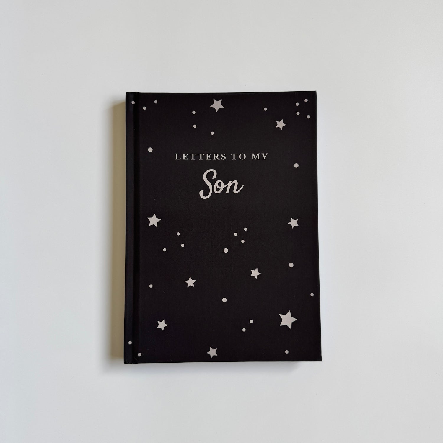 Black book titled &